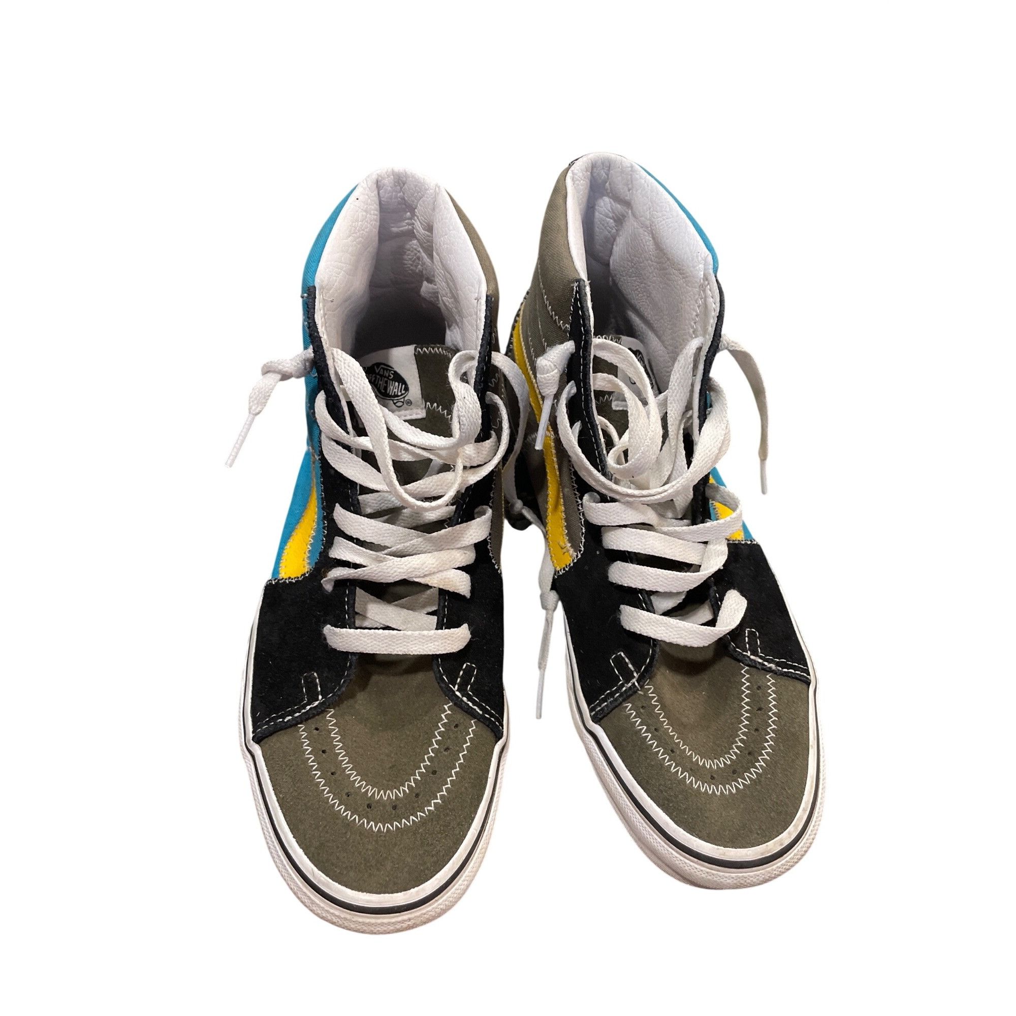 Vans Vans wms multi colored high top skaters shoes sneakers sz 7. Size US 7.5 / IT 37.5 - 17 Thumbnail