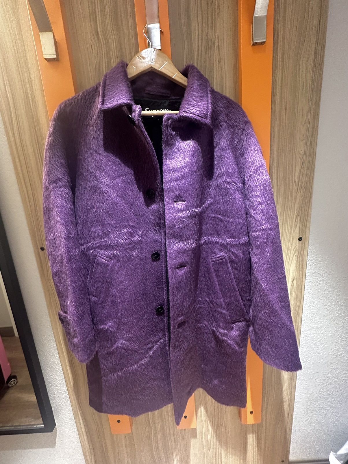 Supreme Supreme Alpaca Overcoat Size US S / EU 44-46 / 1 - 1 Thumbnail