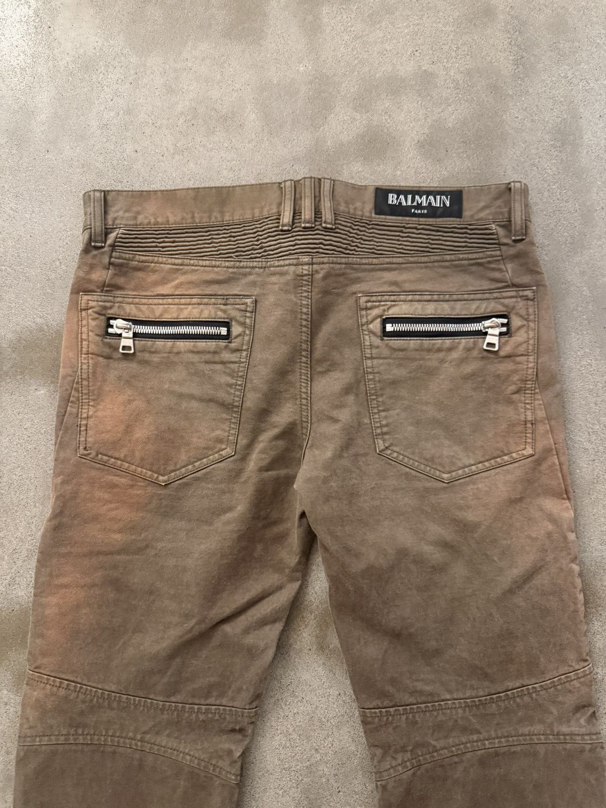 Balmain Balmain Biker Denim Size US 32 / EU 48 - 4 Thumbnail