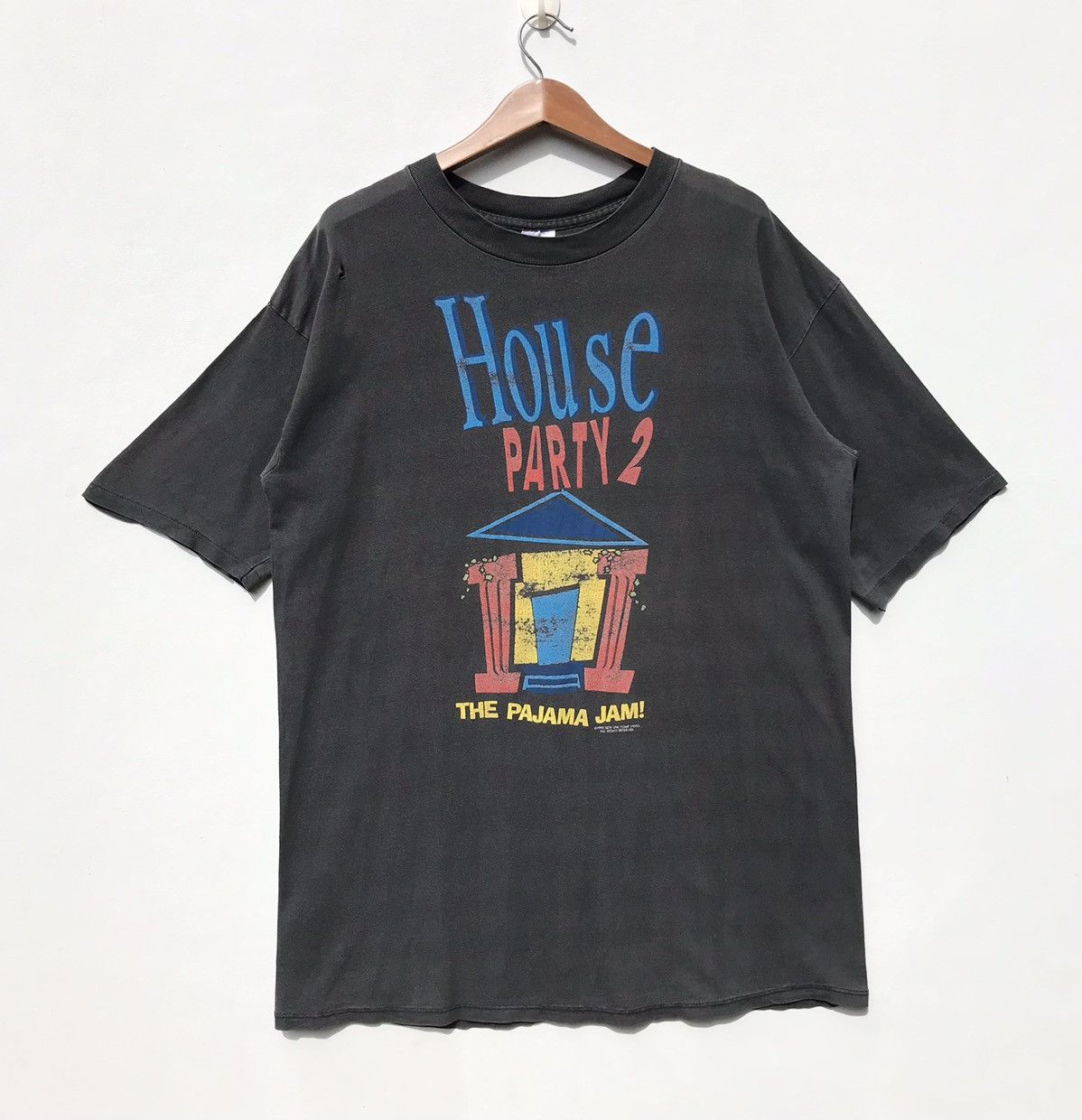 Vintage Vintage 1992 House The Party 2 The Pajama Jam Shirt SunFaded Size US L / EU 52-54 / 3 - 1 Thumbnail
