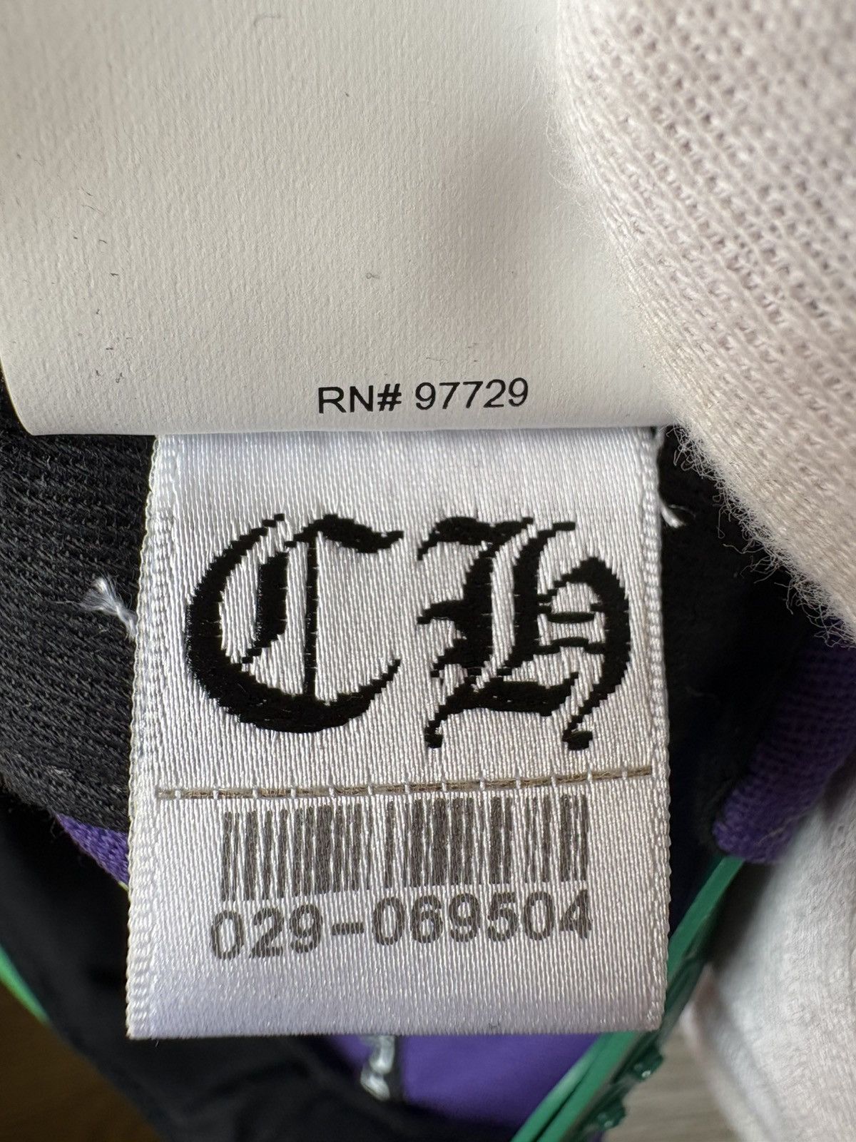 Chrome Hearts Chrome Hearts Purple Cross Patch Hat Size ONE SIZE - 12 Thumbnail