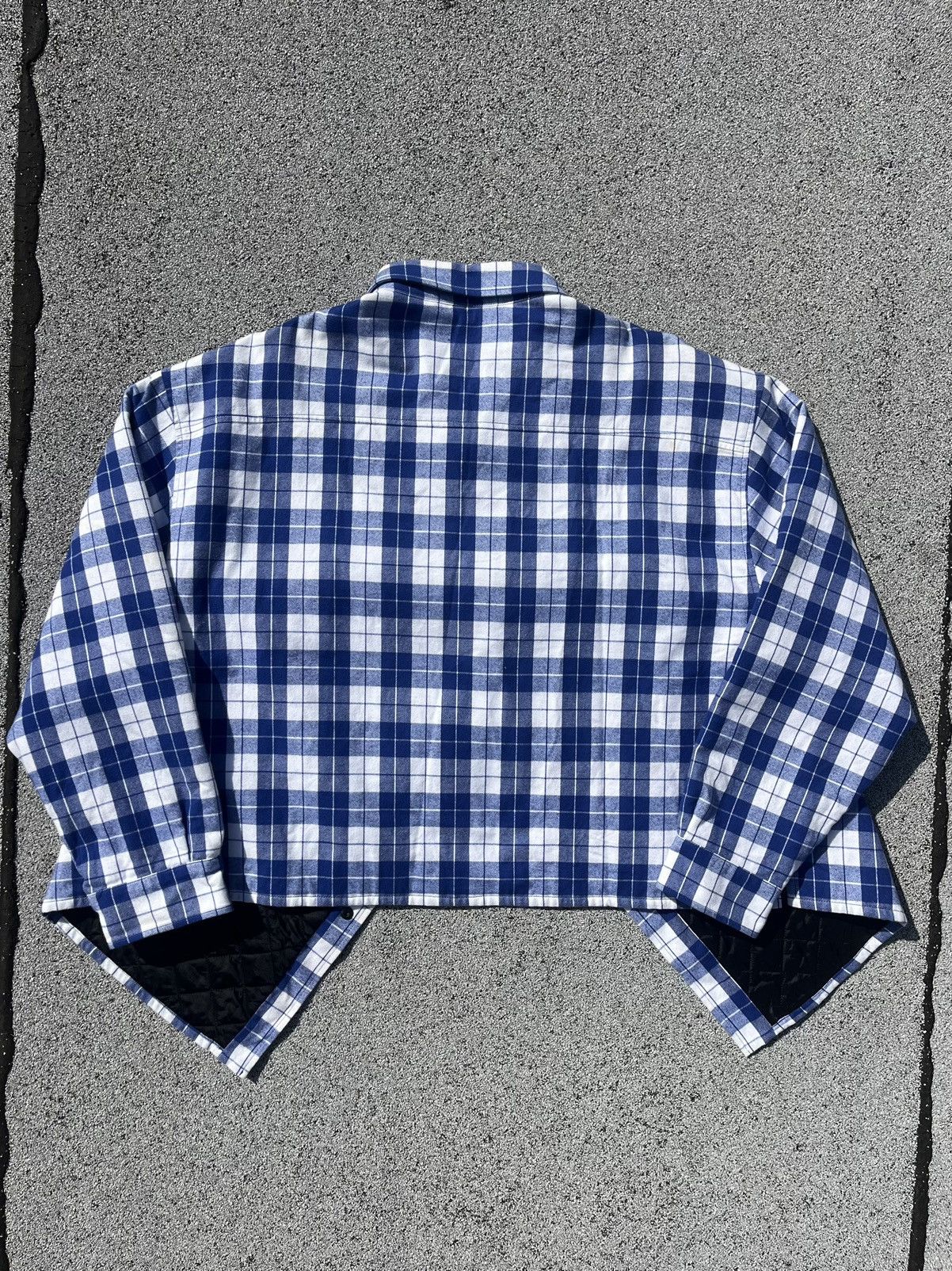 Balenciaga 2019 Balenciaga Plaid Flannel Jacket Size US M / EU 48-50 / 2 - 2 Thumbnail