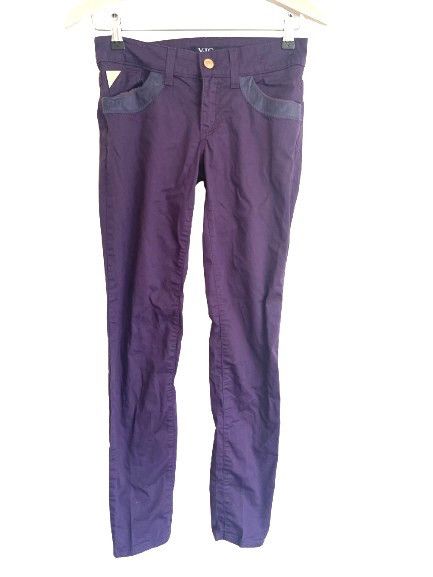 Designer × Versace × Vintage Vintage Deadstock 2005 Versace Trousers Italy 26UK IT40 Size 27" / US 4 / IT 40 - 1 Thumbnail