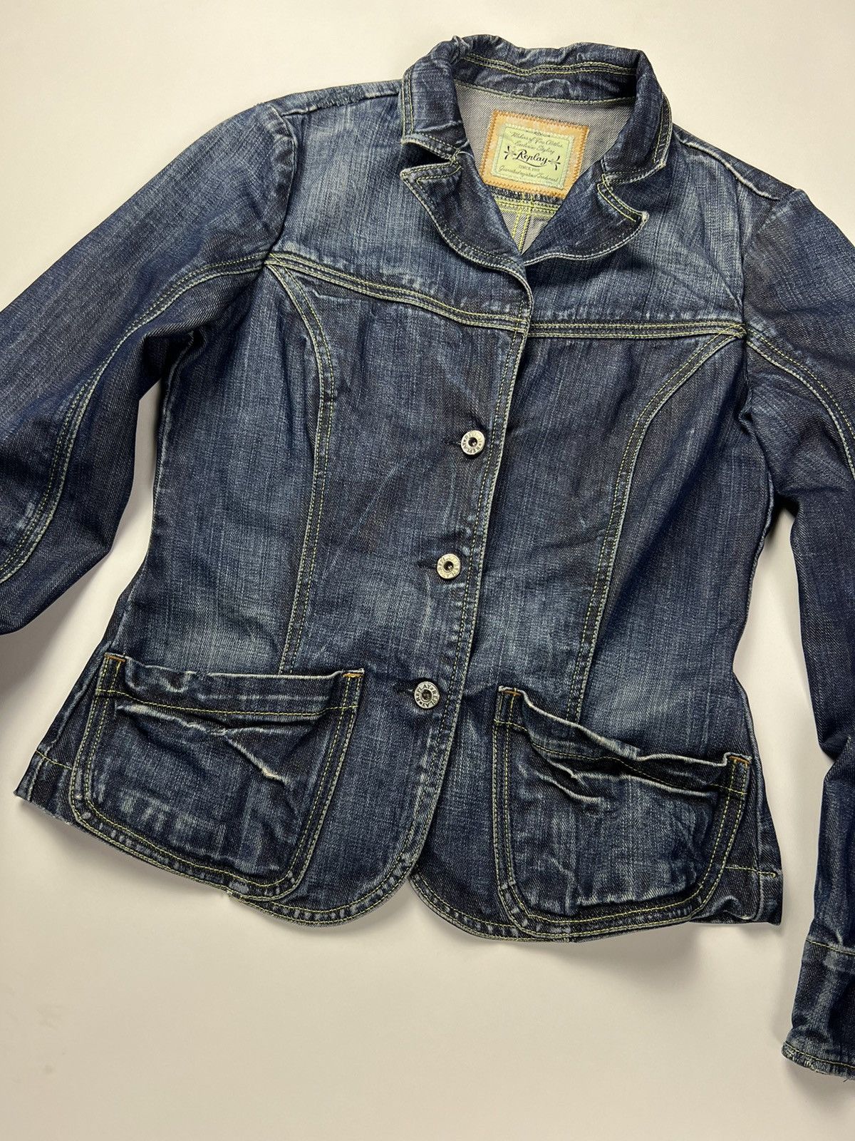 Replay Stylish Women's Replay Denim Jacket Size M / US 6-8 / IT 42-44 - 6 Thumbnail