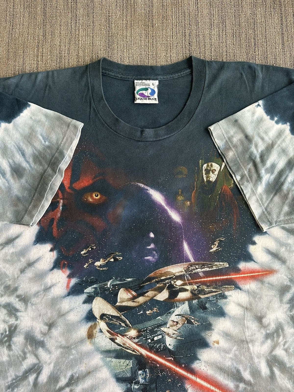 STAR WARS Sith LIQUIDBLUE 90s tシャツ