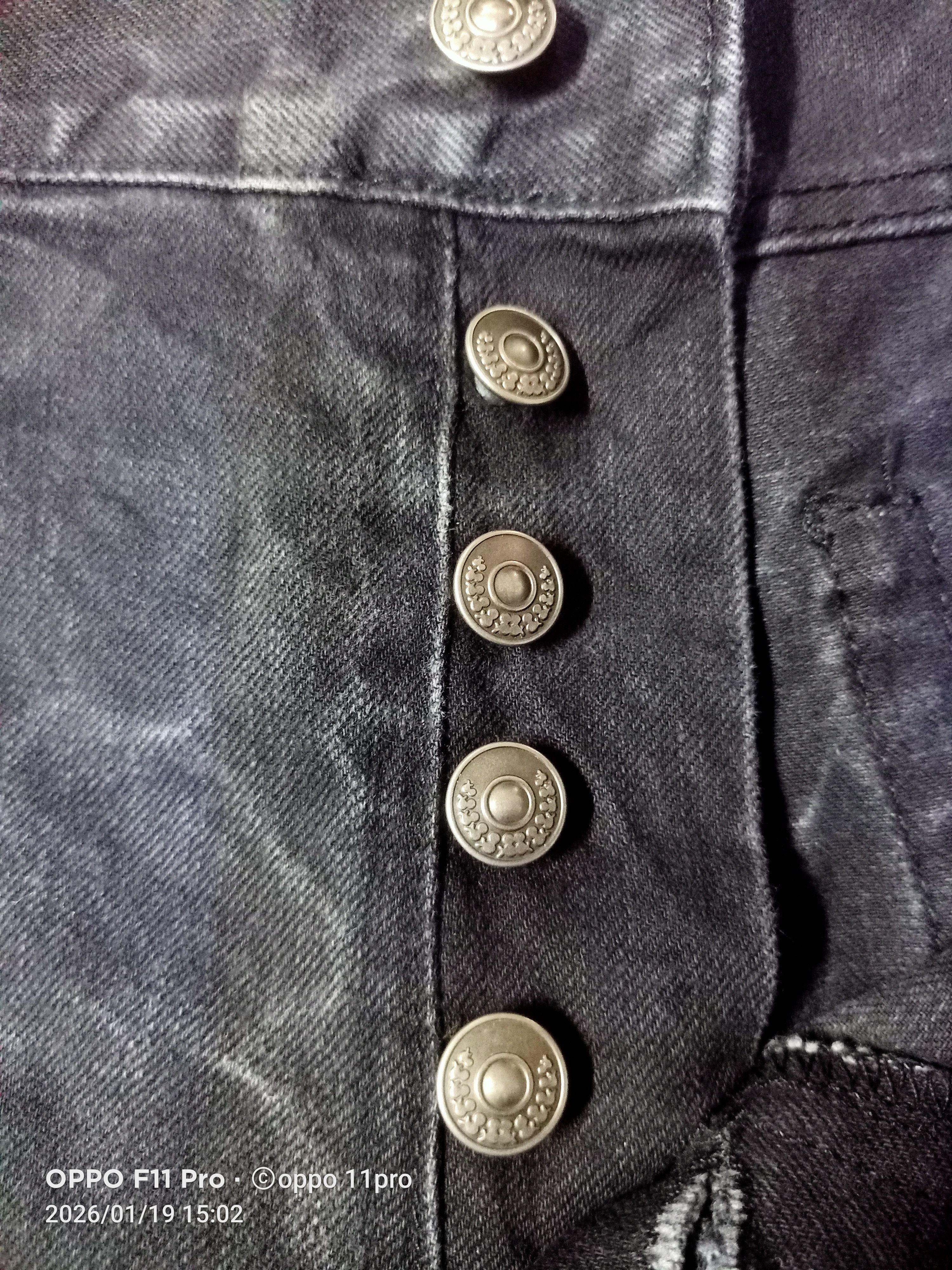 H&M H&M SuperBlack Men Straight Cut Denim 🌟 Size US 36 / EU 52 - 9 Thumbnail