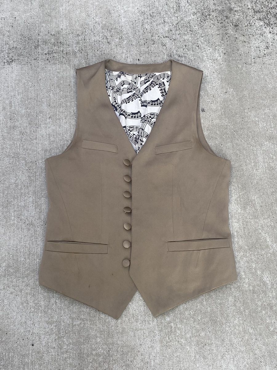 Number (N)ine Number (n)ine SS07 silk vest Size 40R - 2 Thumbnail