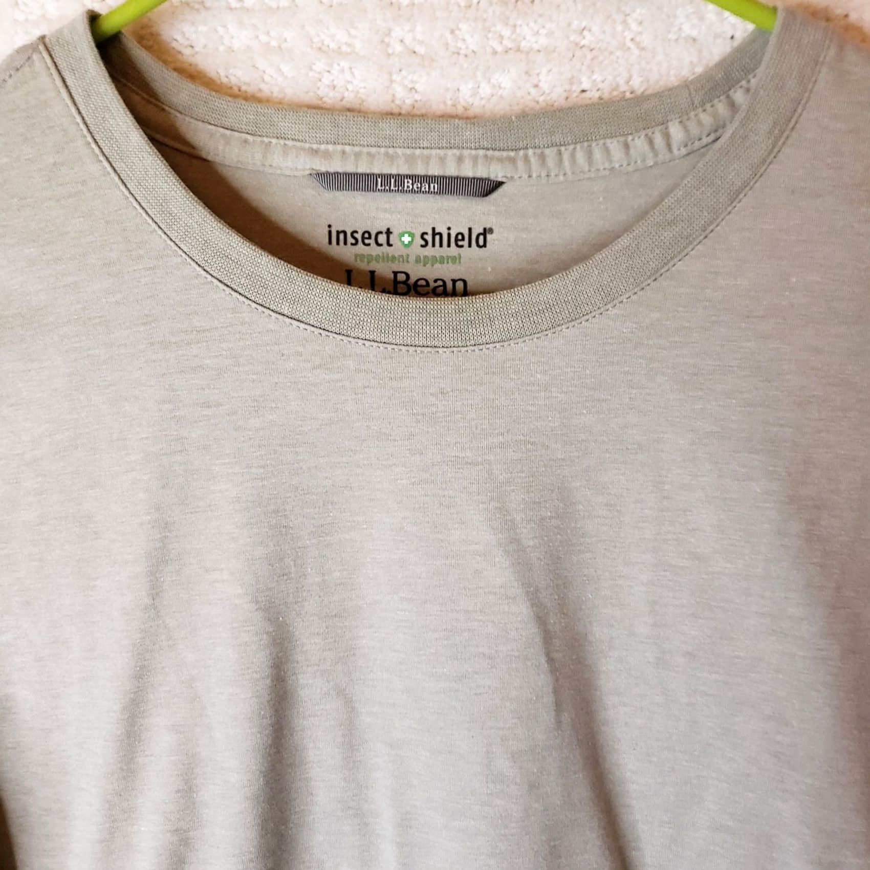 Vintage LL Bean Long Sleeve T-Shirt Top Women's Small Beige Size S / US 4 / IT 40 - 4 Thumbnail