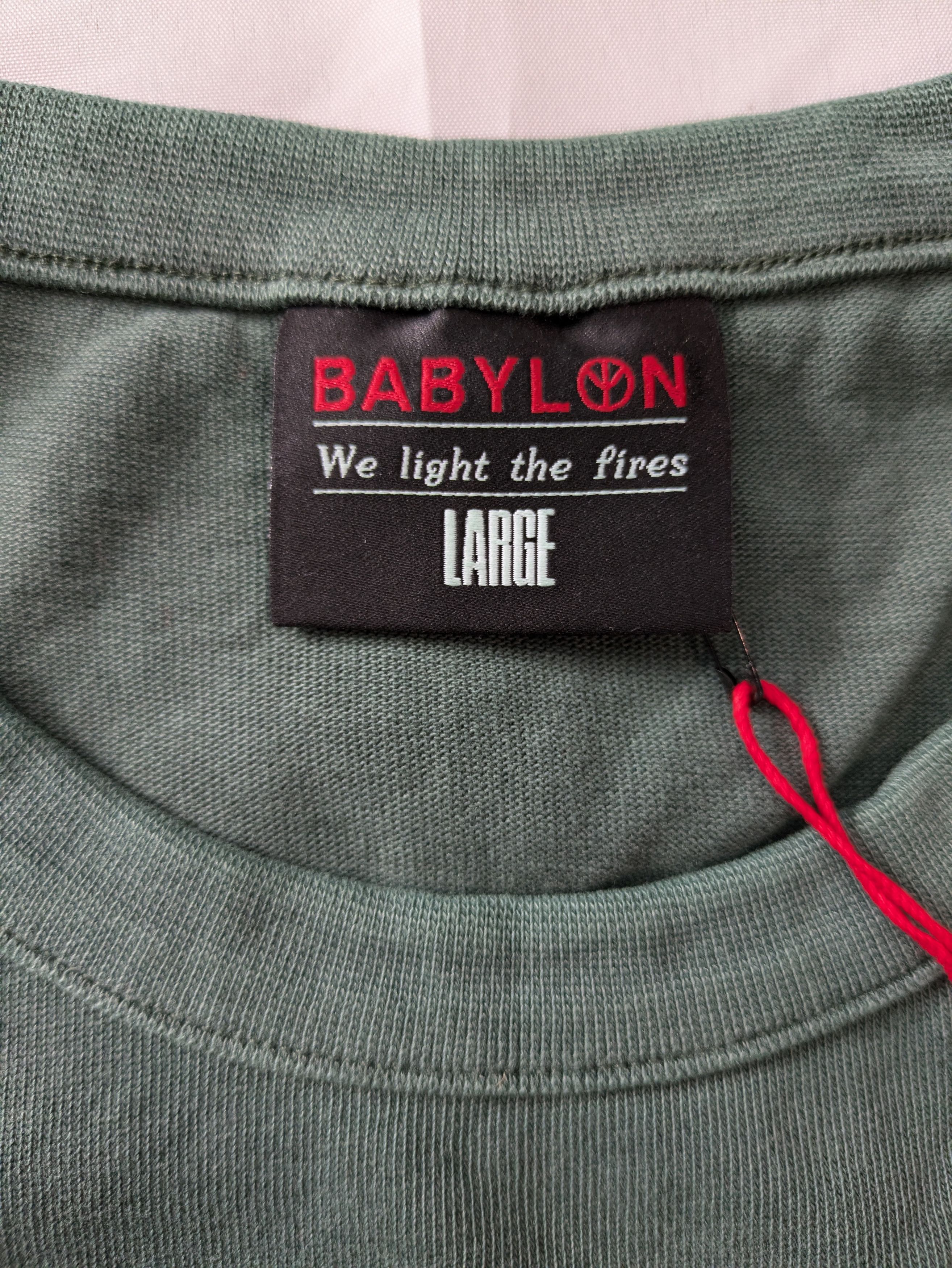 Babylon Garment Dyed Long Sleeve Pocket Tee Size US L / EU 52-54 / 3 - 5 Thumbnail