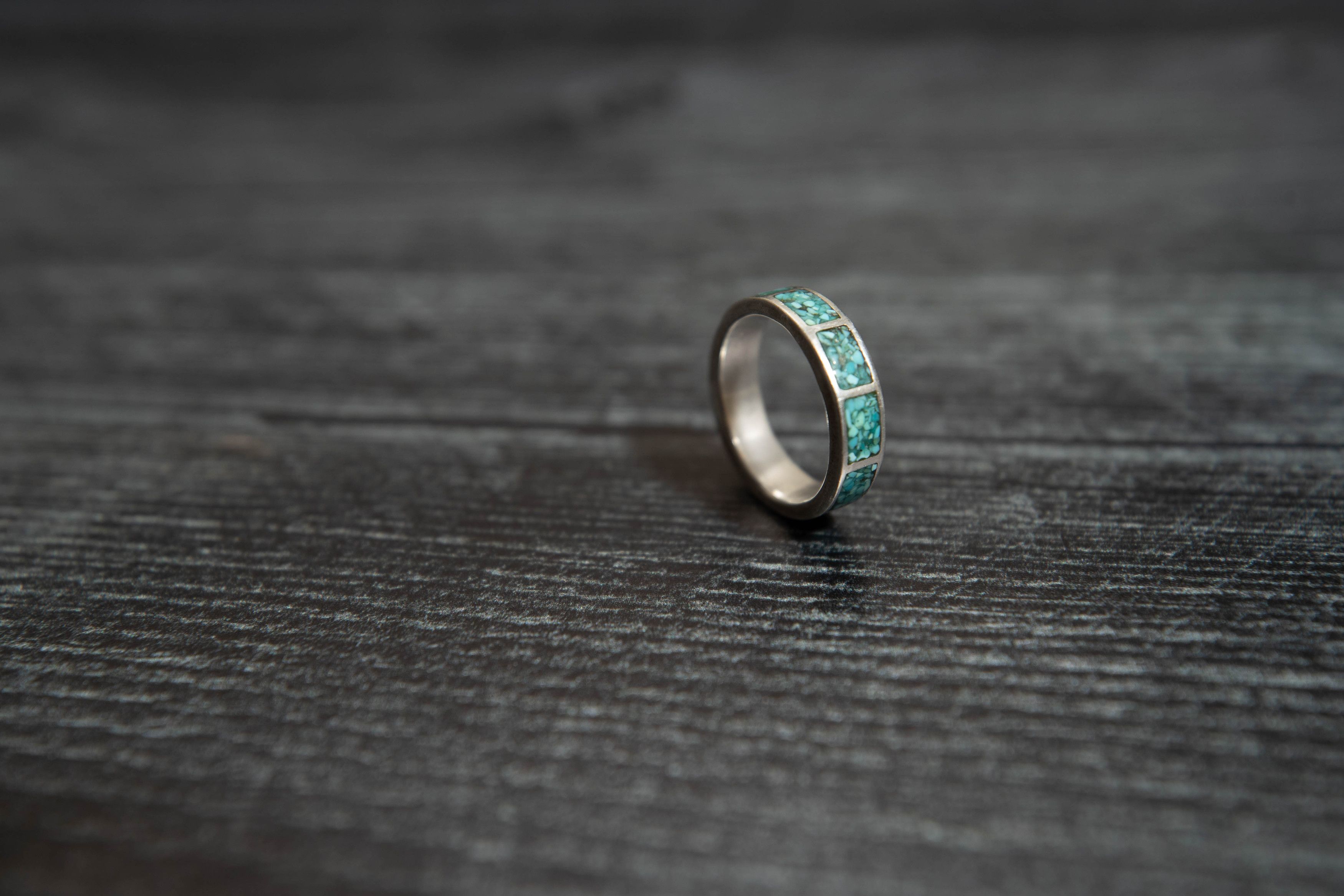 Other Mens Turquoise Ring Size ONE SIZE - 7 Thumbnail