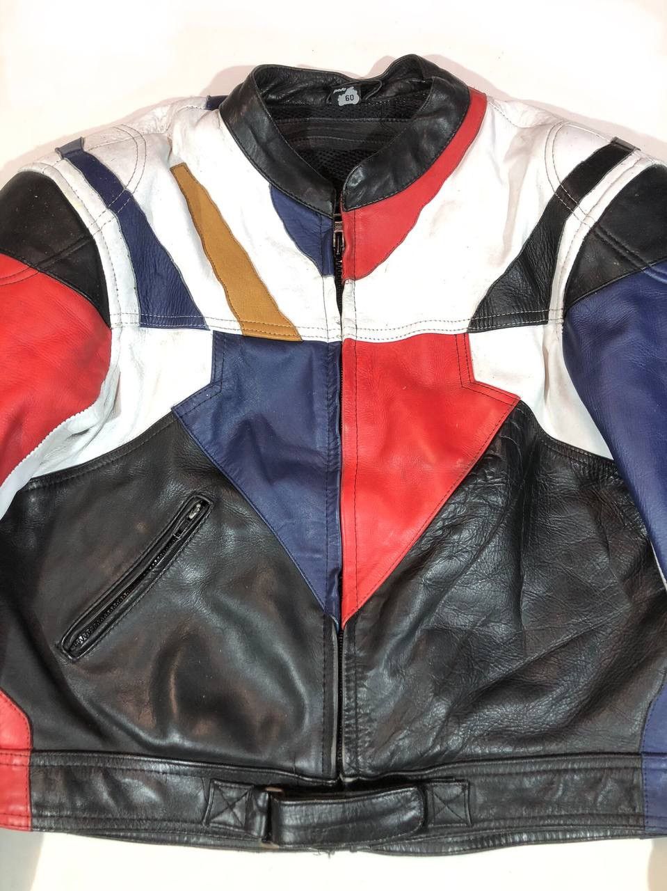 Other Polo Vintage Rare Avangarde Moto Racing Leather Jacket Size US L / EU 52-54 / 3 - 2 Thumbnail
