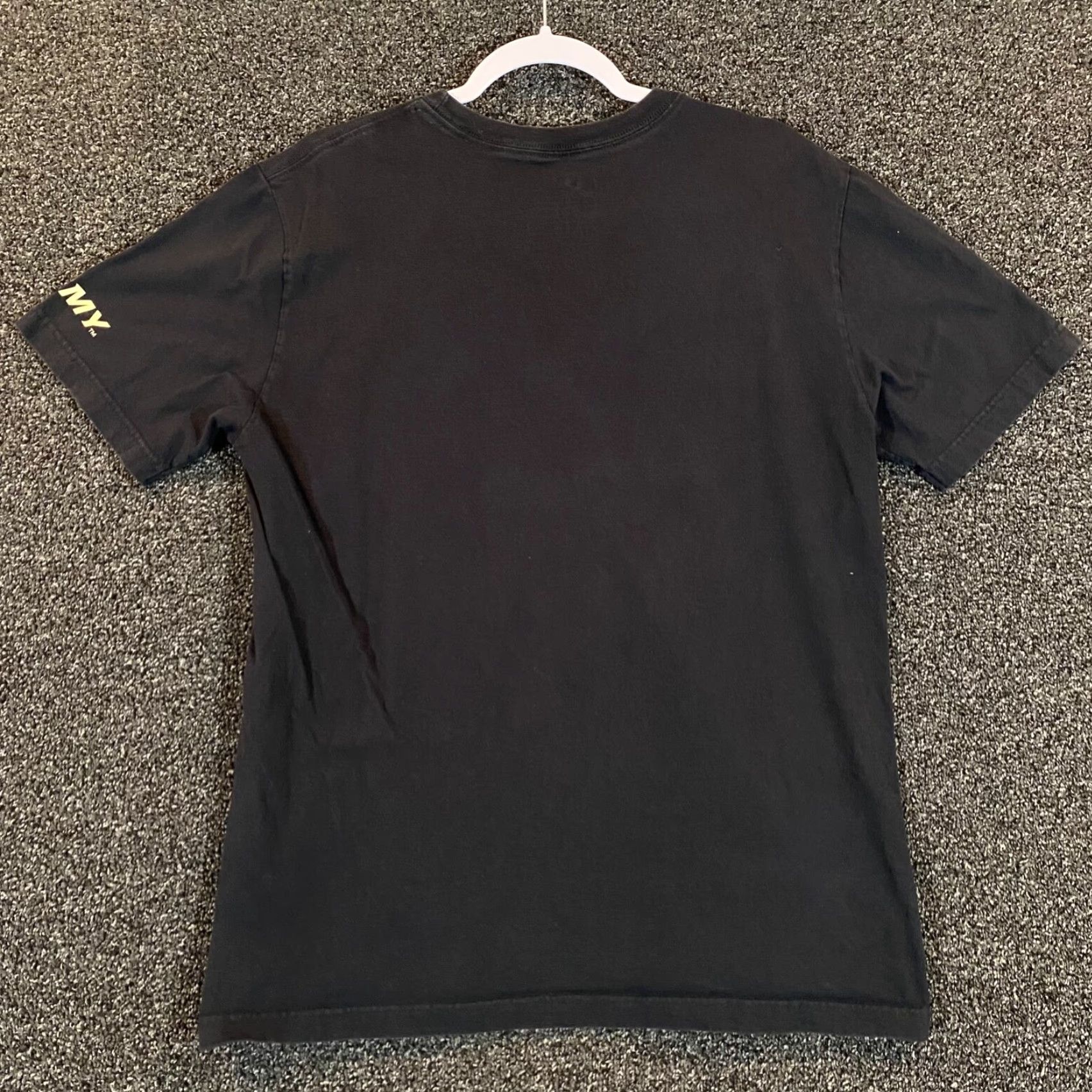 Nike Nike Army T-Shirt Men Large Short Sleeve Black Football Graphic 2010s Size US L / EU 52-54 / 3 - 6 Thumbnail