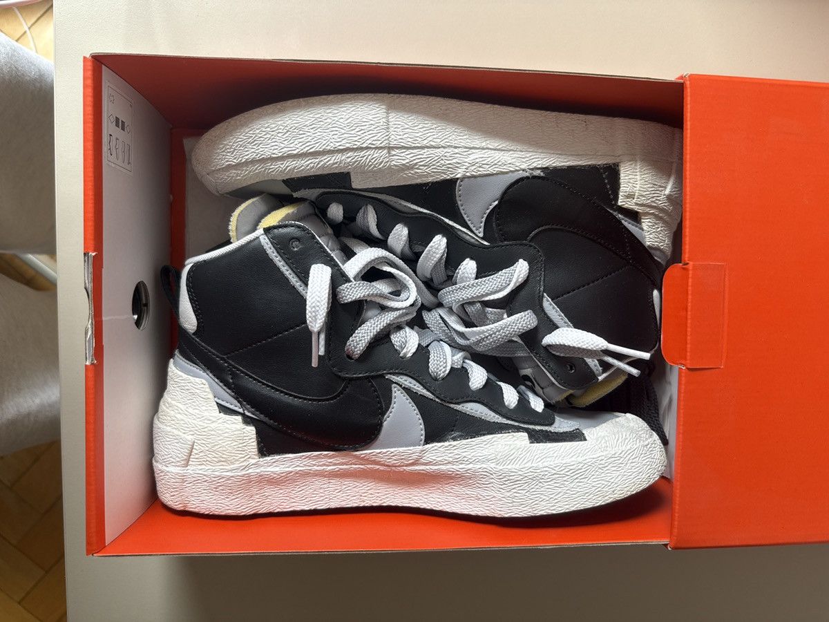 Nike × Sacai Nike Blazer Mid Sacai Black Size US 8.5 / EU 41-42 - 1 Thumbnail