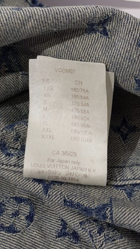 Louis Vuitton × Supreme Louis Vuitton X Supreme XS baseball Jersey Denim Monogram Size US XS / EU 42 / 0 - 8 Thumbnail
