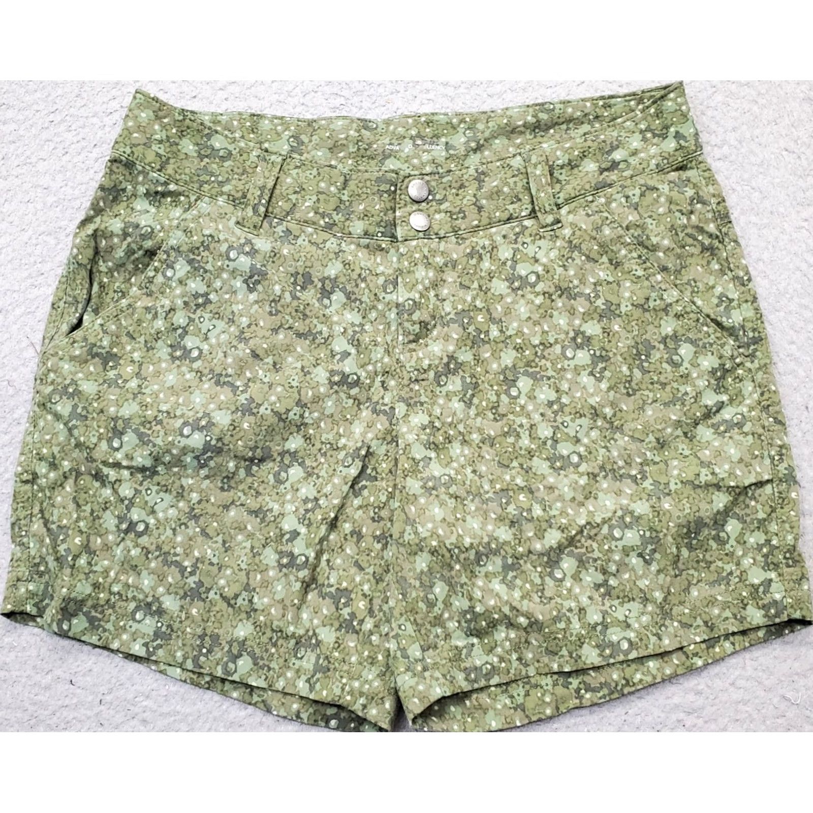 Vintage Columbia Shorts Womens 8 Multi Hiking Utility Stretch Comfort High Waisted) Size 30" / US 8 / IT 44 - 2 Thumbnail