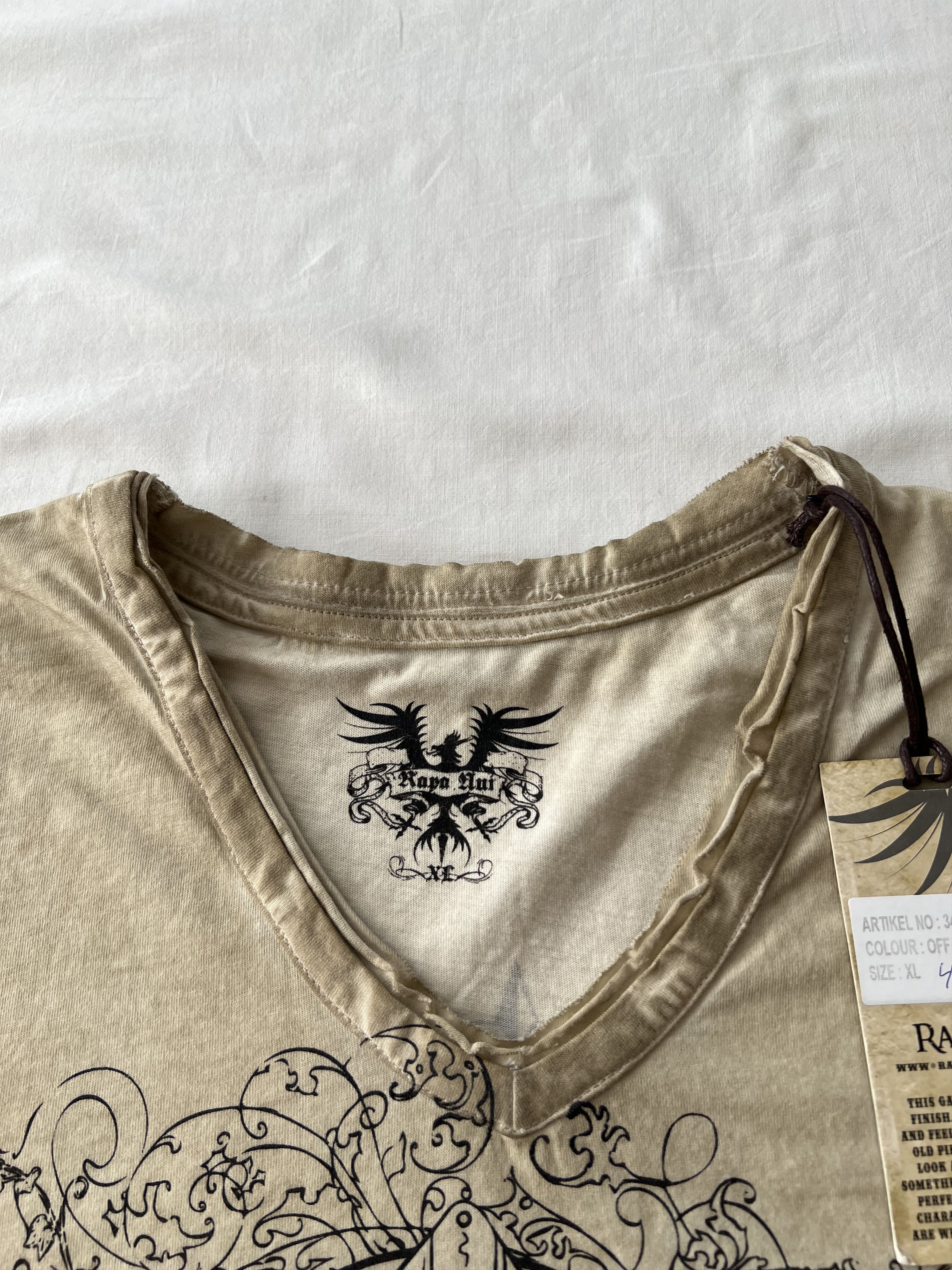 Affliction Affliction Style Rapa Nui Eagle Skull Y2K T-shirt Size US XL / EU 56 / 4 - 12 Thumbnail