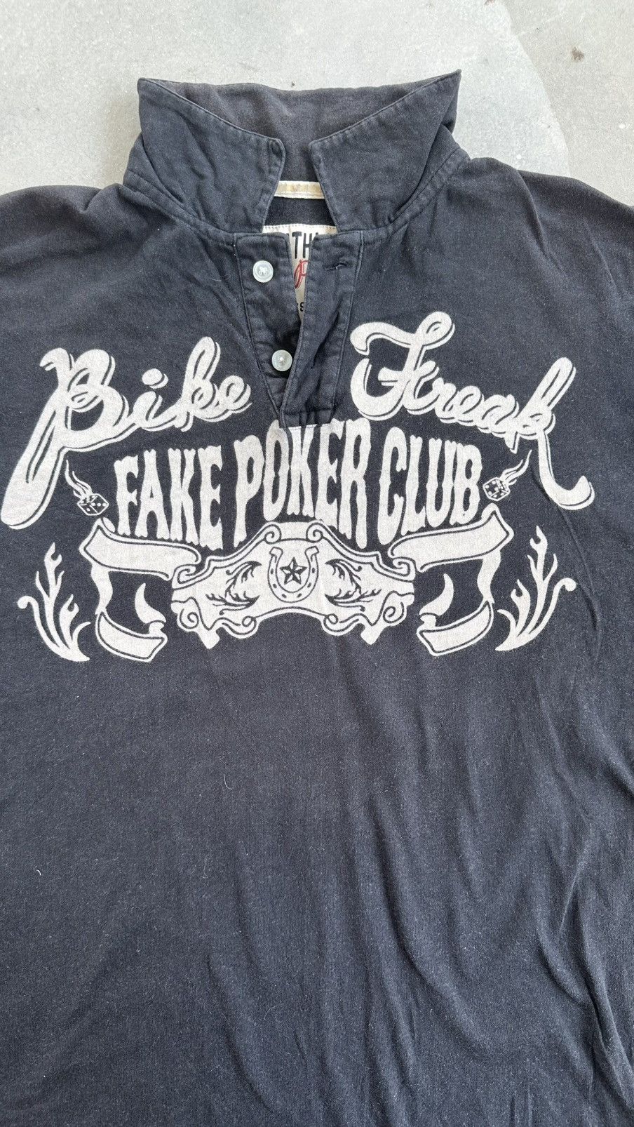 Other BIKE ATHLETIC FAKE POKER CLUB POLO TEE Size US M / EU 48-50 / 2 - 2 Thumbnail