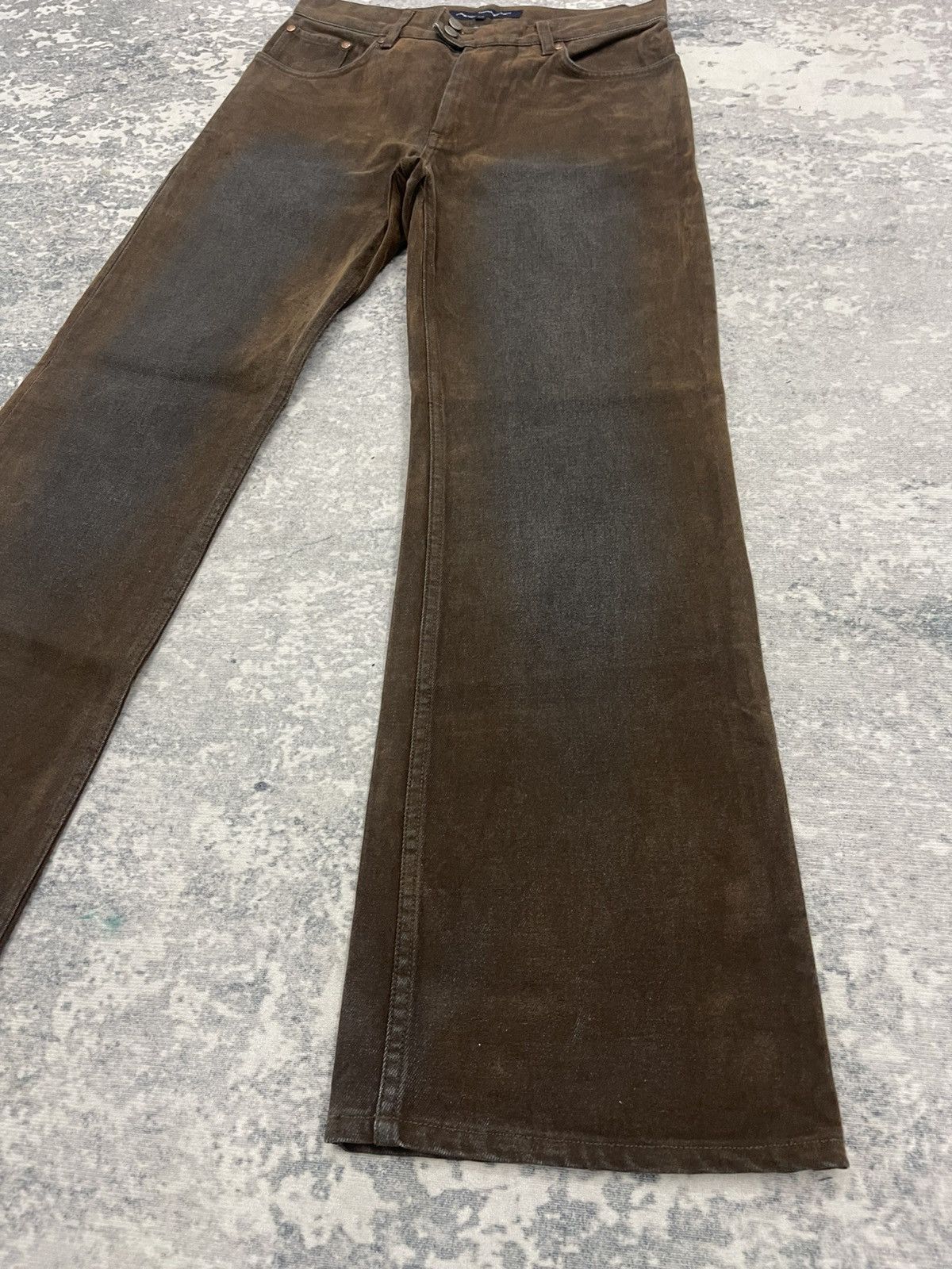 FCUK FCUK Flared Denim Pants Size US 28 / EU 44 - 3 Thumbnail