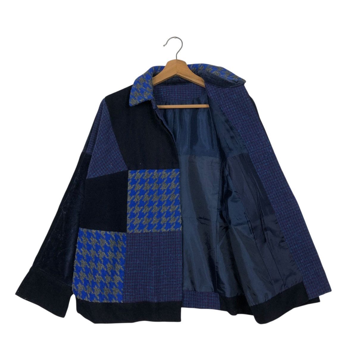 Japanese Brand 🔥VINTAGE CHORE JACKET INDIGO PATCHWORK DESIGN KAPITAL STYLE Size US M / EU 48-50 / 2 - 13 Thumbnail