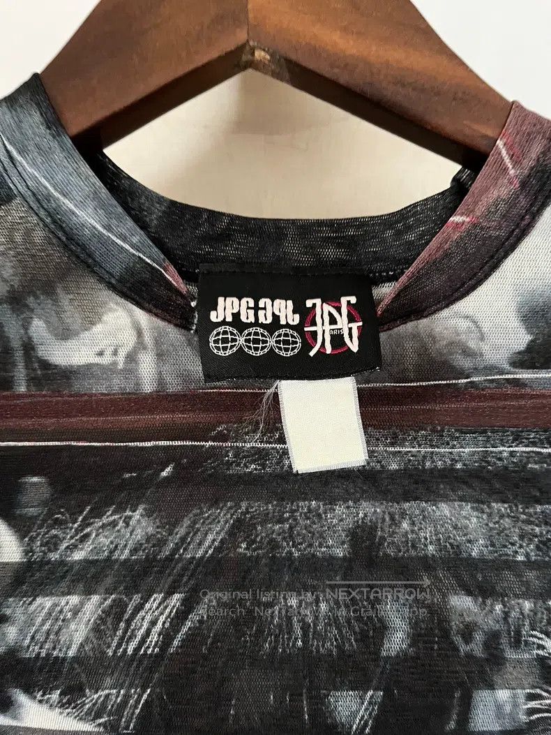 Jean Paul Gaultier Jean Paul Gaultier Net Mesh Portrait Top Size US XXS / EU 40 - 5 Thumbnail