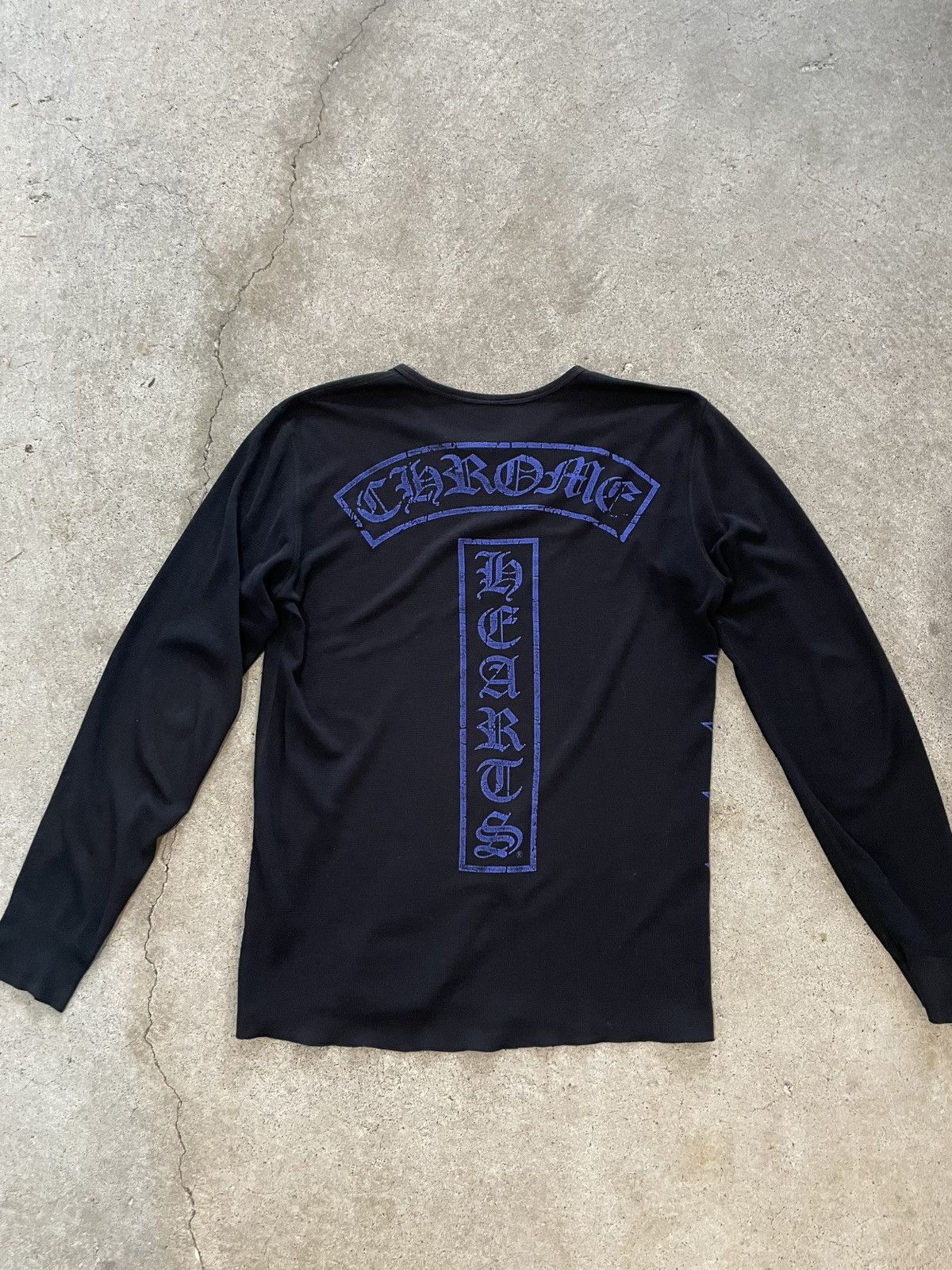 Chrome Hearts Chrome Hearts Thermal Long Sleeve Shirt Size US XL / EU 56 / 4 - 3 Thumbnail