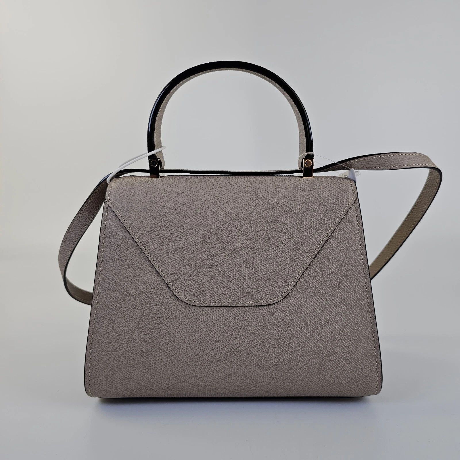 Valextra VALEXTRA Iside Mini Nude Leather Top Handle Bag New Size ONE SIZE - 7 Thumbnail