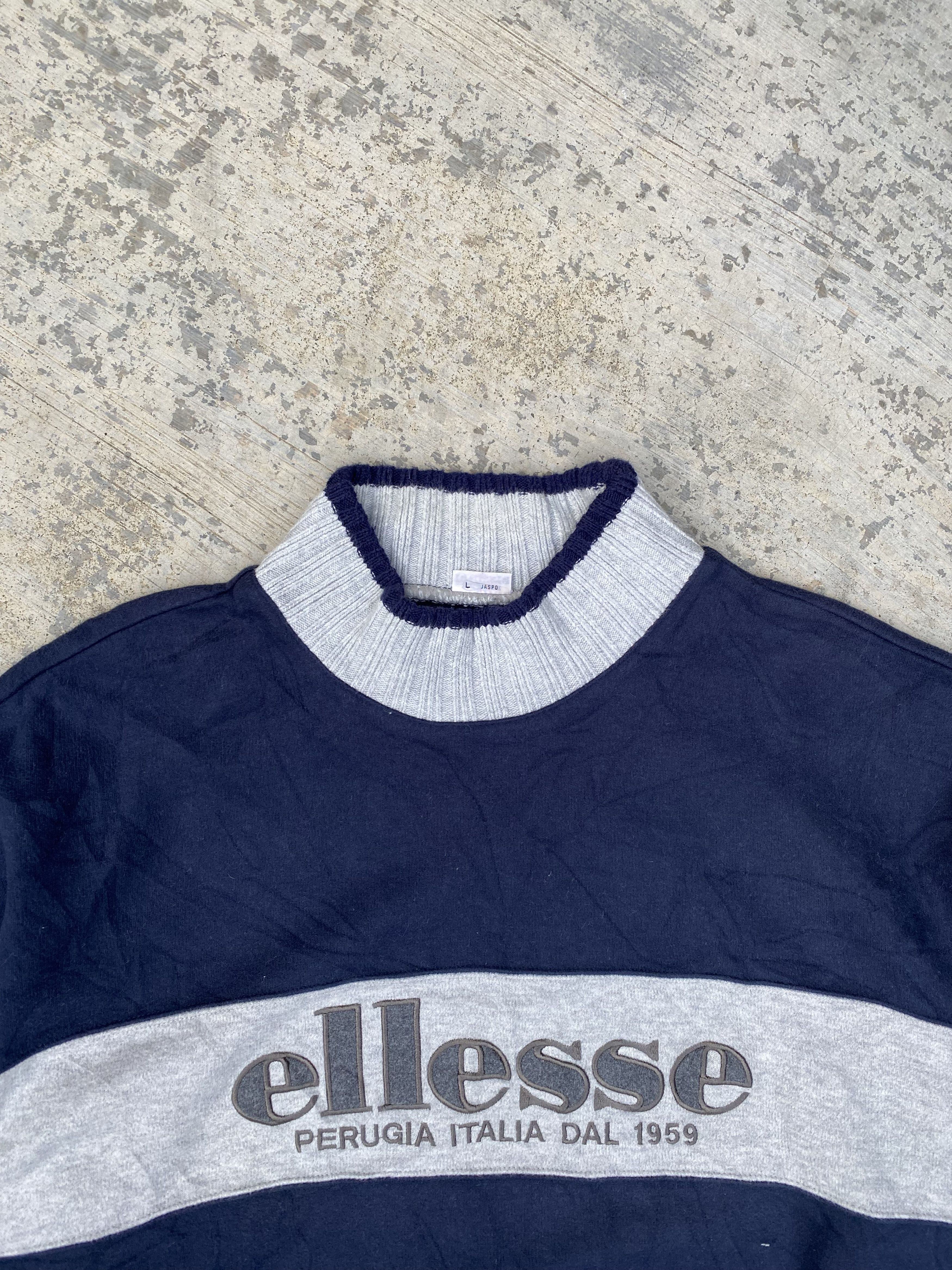 Ellesse × Vintage AW Vintage Ellesse spellout sweatshirt Size US L / EU 52-54 / 3 - 3 Thumbnail
