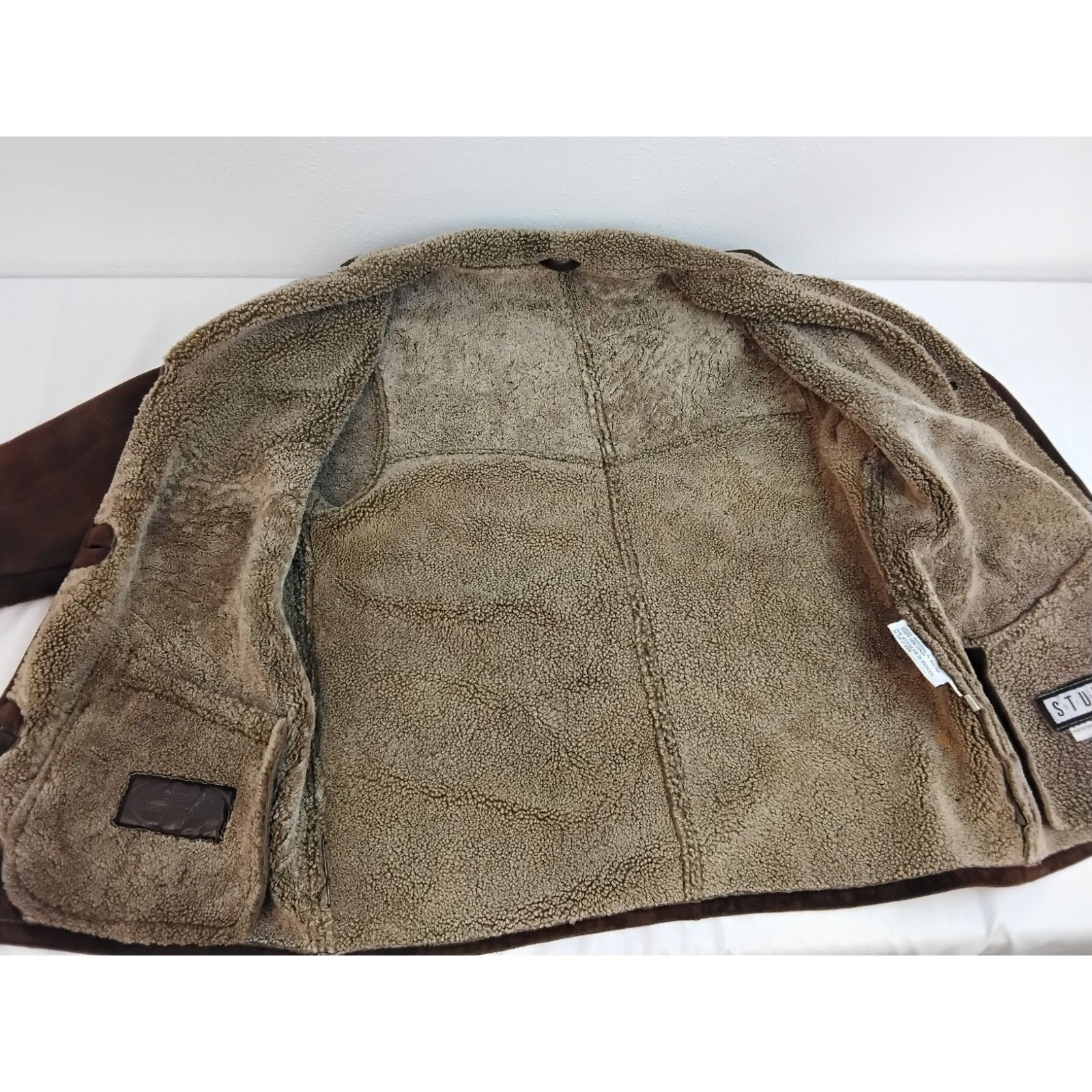 Other Siena Studio Shearling Jacket Women M Brown Suede Sheepskin Size M / US 6-8 / IT 42-44 - 11 Thumbnail