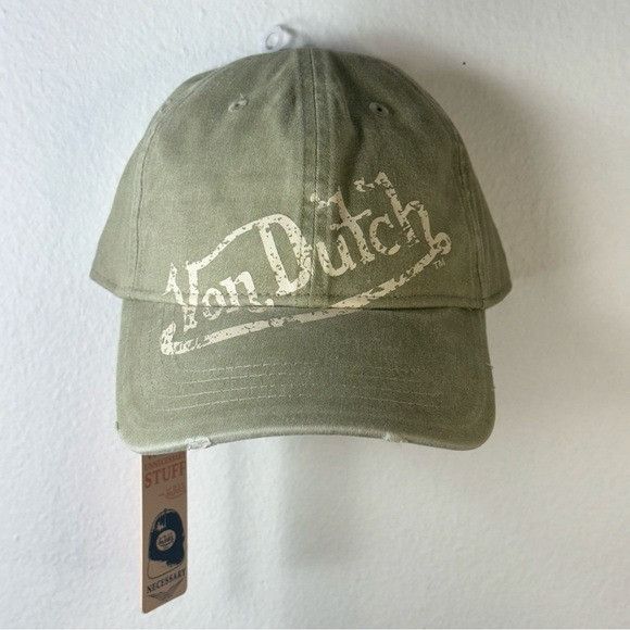 Von Dutch NWT VON DUTCH SAGE DISTRESSED DAD HAT Size ONE SIZE - 2 Thumbnail