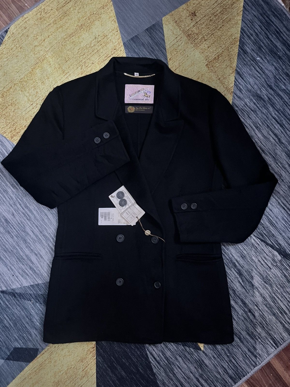 Loro Piana Double breasted notched lapel luxoria cashmere #H2 Size M / US 6-8 / IT 42-44 - 1 Thumbnail