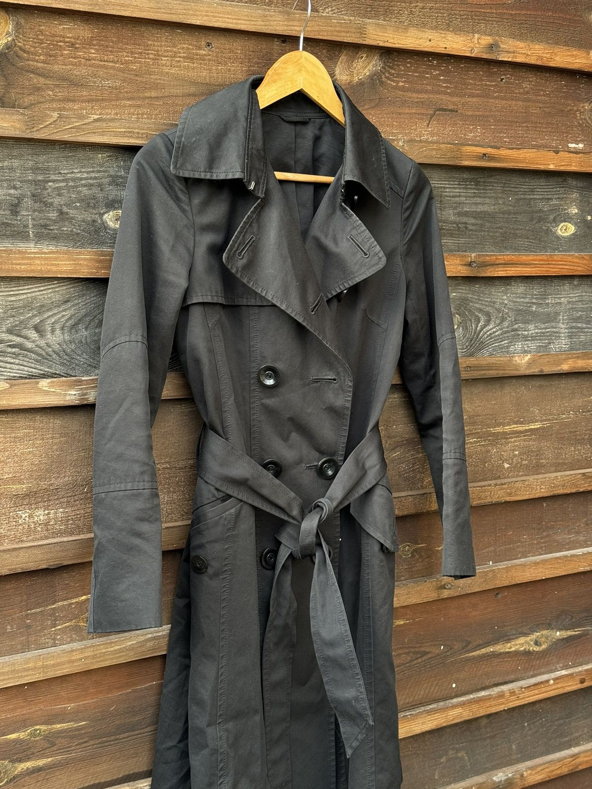 If Six Was Nine Made in Japan Manouqua black belt trench coat Size XS / US 0-2 / IT 36-38 - 5 Thumbnail