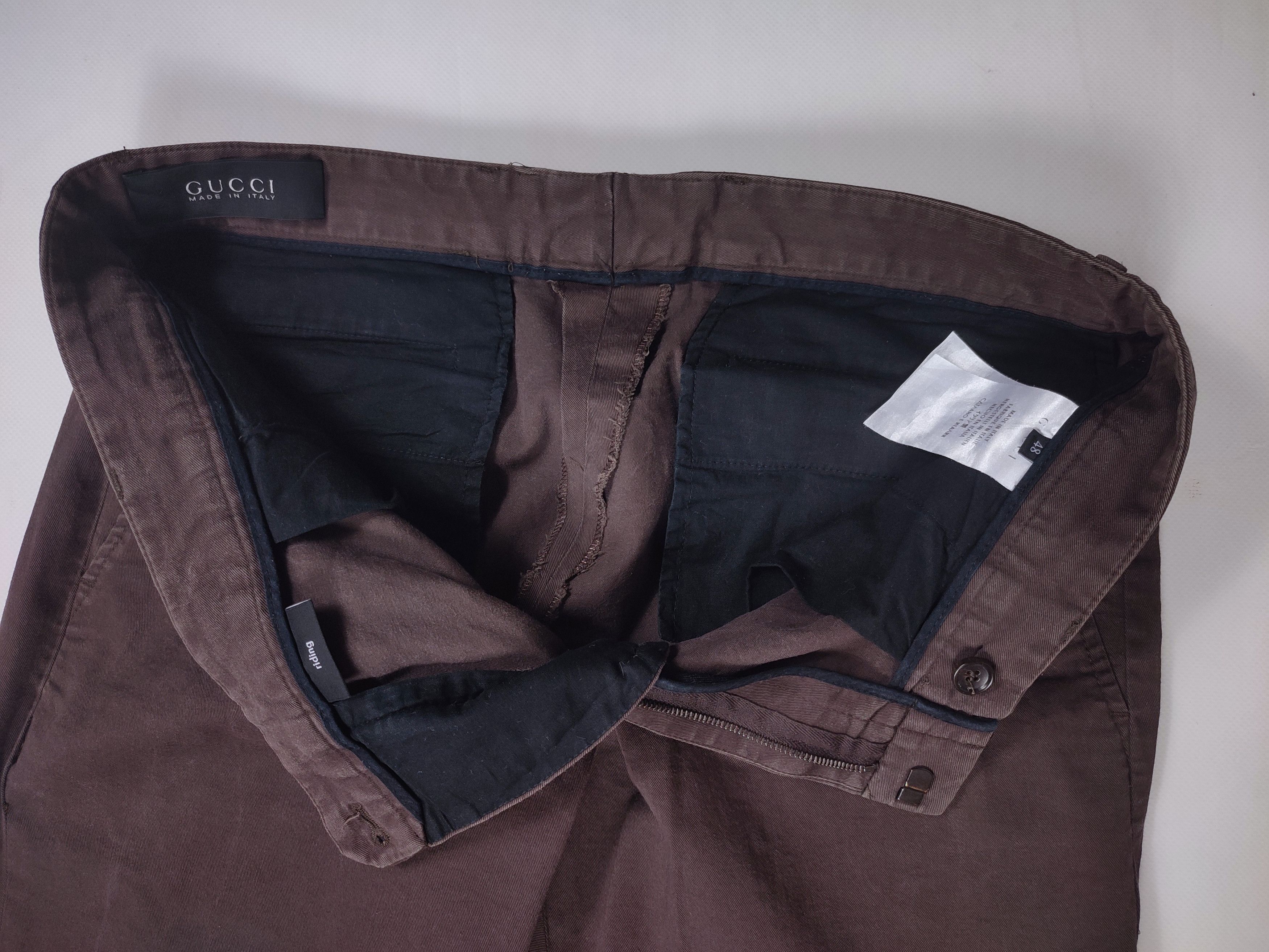Gucci Gucci Casual Riding Pants Leather Belt Size US 32 / EU 48 - 17 Thumbnail