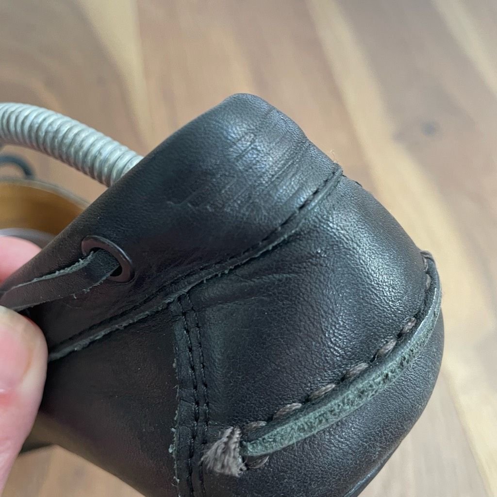 Emporio Armani Emporio Armani Driving Loafers Moccasins Leather Horsehair $ Size US 8 / EU 41 - 7 Thumbnail