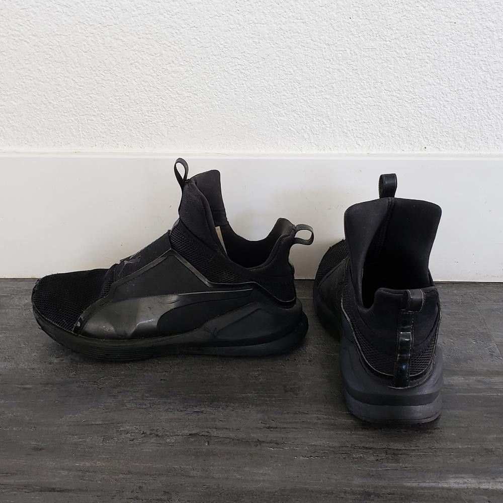 Puma Black Rihanna Puma Fenty Classic Sneaks Size US 6.5 / IT 36.5 - 1 Thumbnail