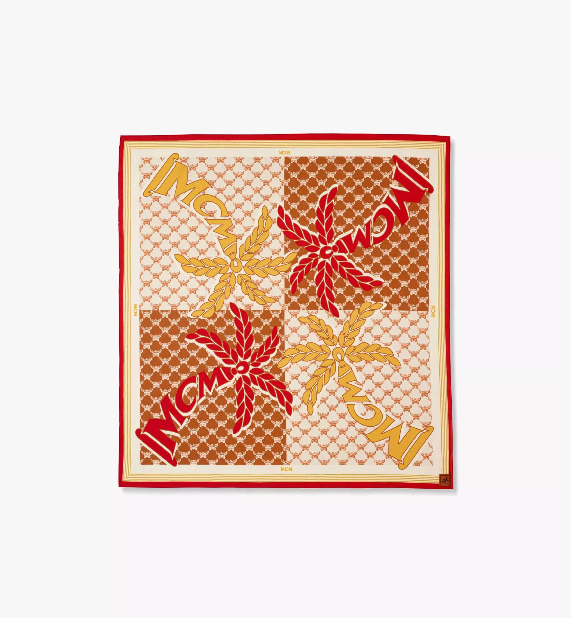 MCM o1mt1gz0725 Size: OS / Print Scarf in Multicolor Size ONE SIZE - 1 Thumbnail