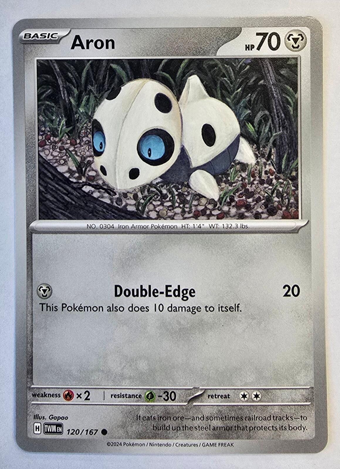 Pokemon Aron Scarlet & Violet: Twilight Masquerade Size ONE SIZE - 1 Thumbnail
