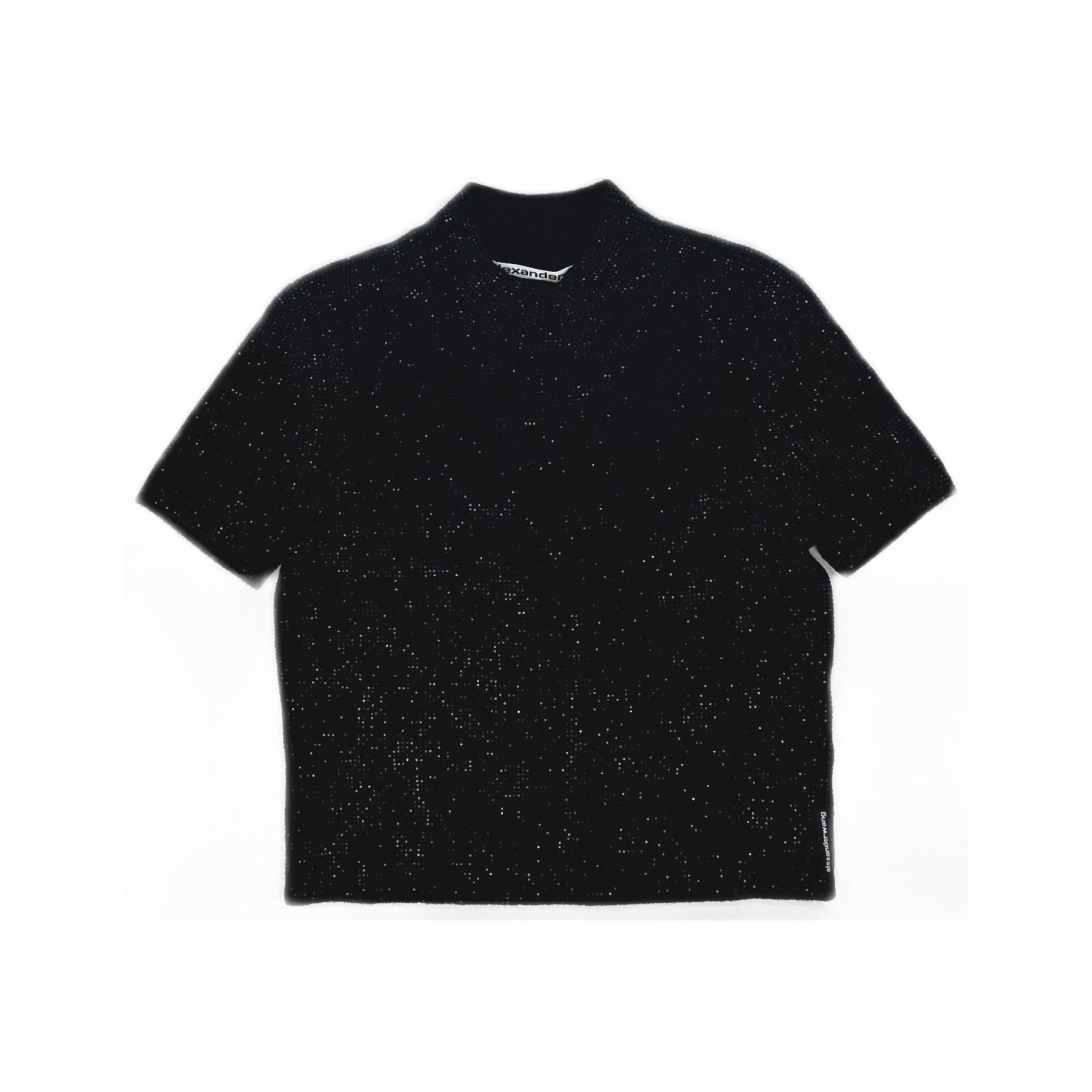 Alexander Wang Alexander Wang Crystal Embellished Short Sleeve Sweater M Size M / US 6-8 / IT 42-44 - 1 Thumbnail