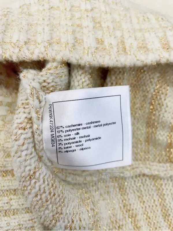 Chanel Chanel Multicolor Cotton Blend Long Sleeve Sweater . Size S / US 4 / IT 40 - 9 Thumbnail