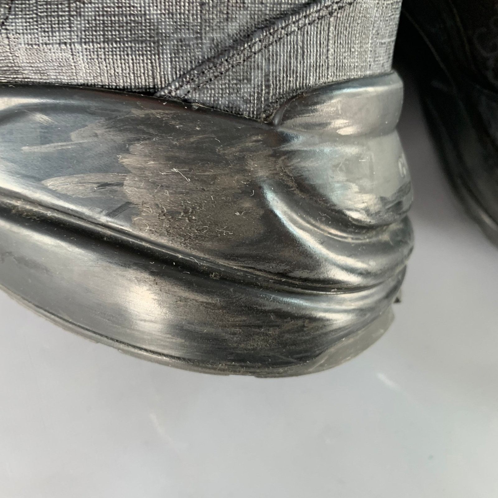 Gucci GUCCI Size 10.5 Guccissima Black Grey Monogram Sneakers Size US 10.5 / EU 43-44 - 12 Thumbnail