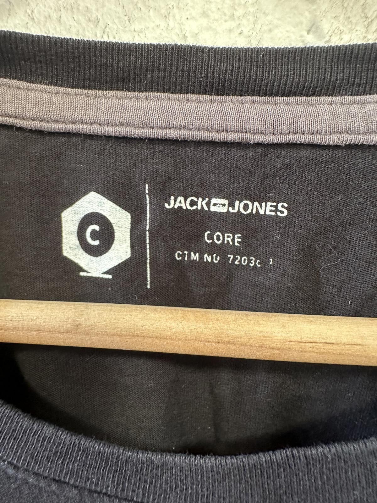 Jack & Jones Jack & Jones Authentic Denim Co. Men's Black T-Shirt Size US L / EU 52-54 / 3 - 4 Thumbnail