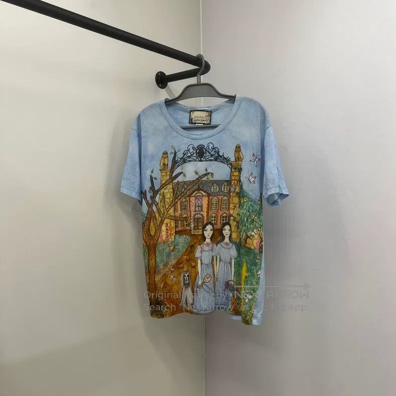 Gucci Gucci Museum limited round-neck short-sleeved T-shirt Size S / US 4 / IT 40 - 1 Thumbnail
