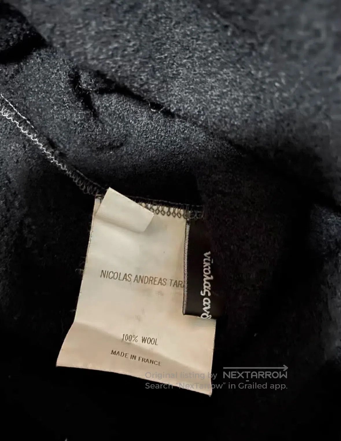 Nicolas Andreas Taralis nicolas andreas taralis Suture wool sweater| Size US XL / EU 56 / 4 - 7 Thumbnail