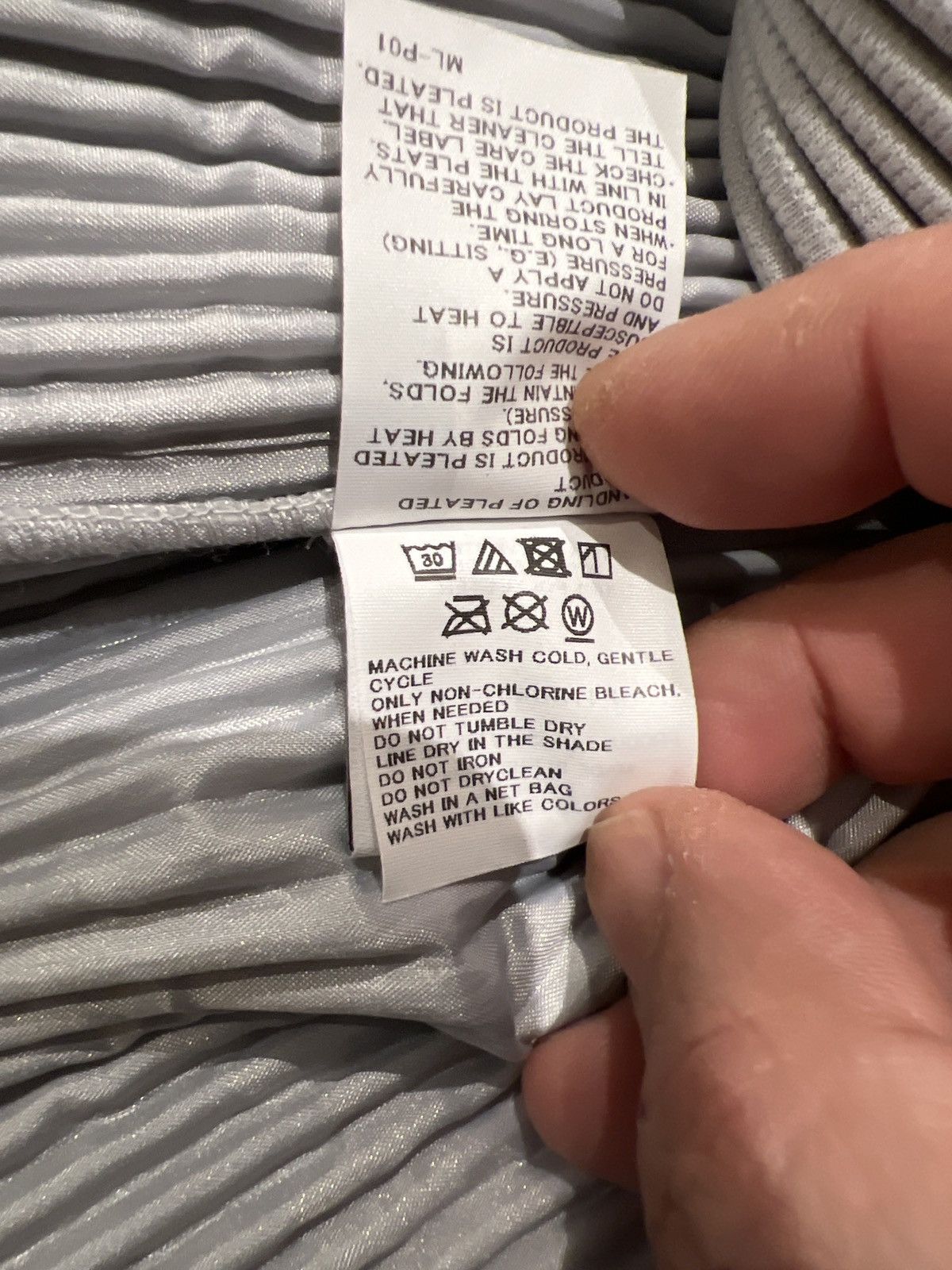 Pleats Please Issey Miyake ISSEY MIYAKE Jacket grey size 3 large Size US L / EU 52-54 / 3 - 16 Thumbnail