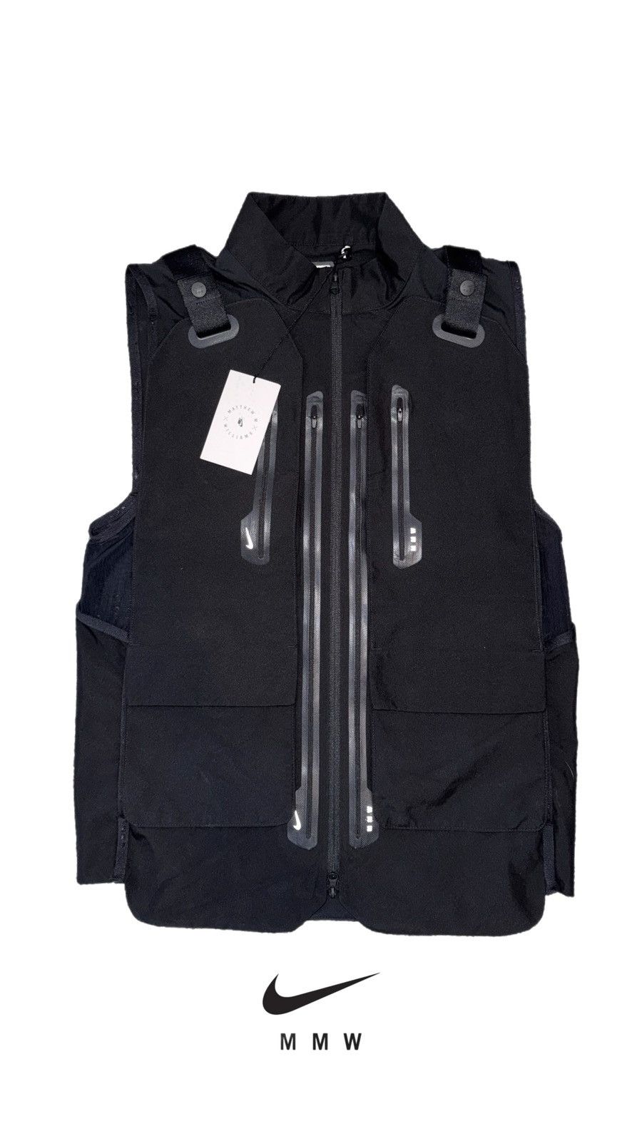 Nike Nike MMW Beryllium Utility Vest Black | Grailed