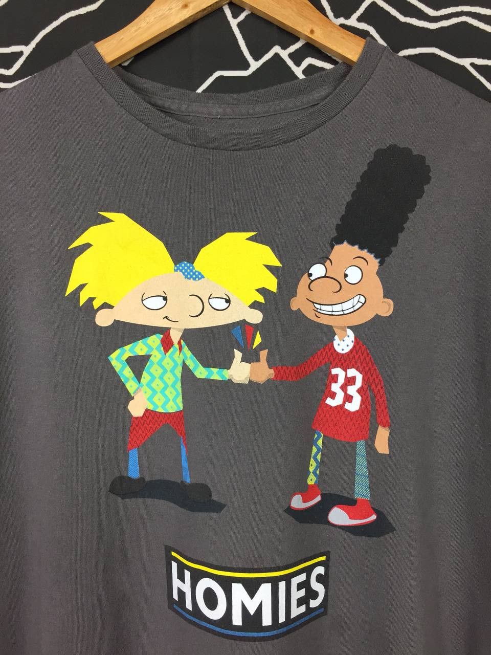 Cartoon Network × Nickelodeon × Vintage Nickelodeon Hey Arnold! Animated TV Series Cartoon Tee Size US XXL / EU 58 / 5 - 3 Thumbnail