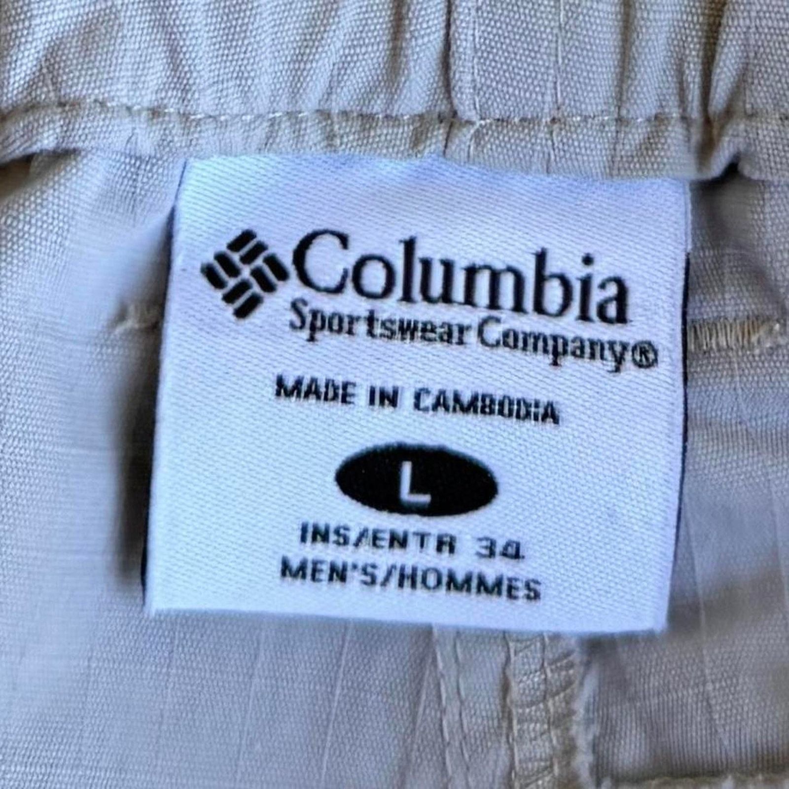 Columbia × Vintage Vintage Y2K Baggy Columbia PFG Cargo Skater Grunge Pants Size US 35 - 3 Thumbnail