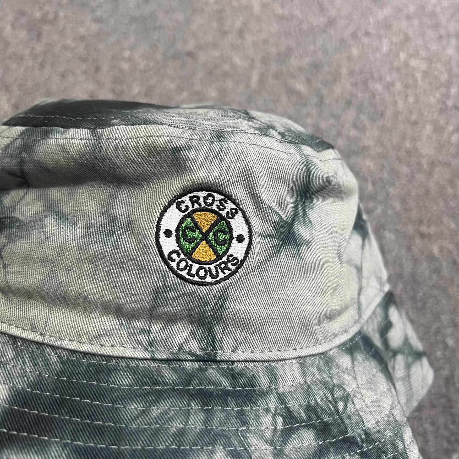 Cross Colours Cross Colours Embroidered Washed Tie-Dye Bucket Hat Q7 Size ONE SIZE - 2 Thumbnail