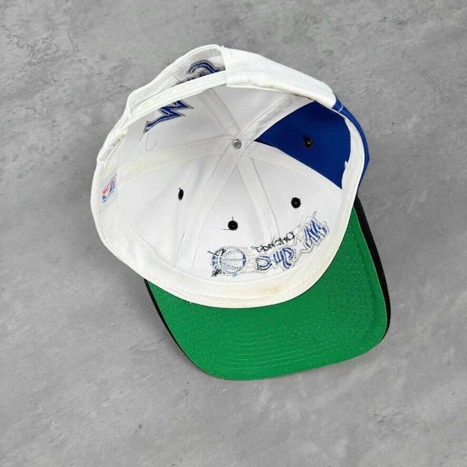 NBA × Sports Specialties × Vintage Vintage Orlando Magic NBA Sports Specialties Script Hat Size ONE SIZE - 9 Thumbnail