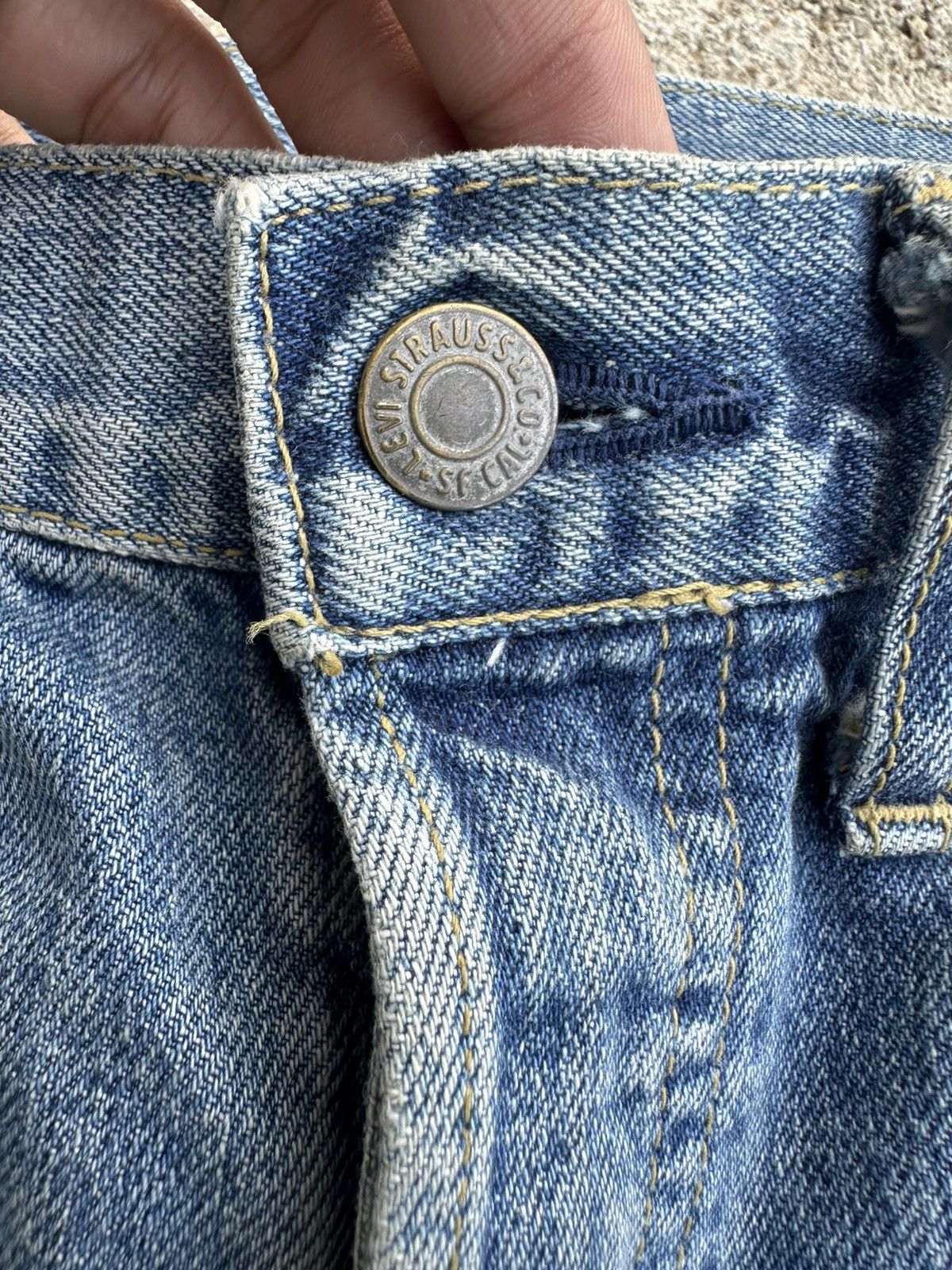 Levi's Vintage Clothing Vintage Levis 503B XX Big E Japan Selvedge Jeans W29 Size US 29 - 17 Thumbnail