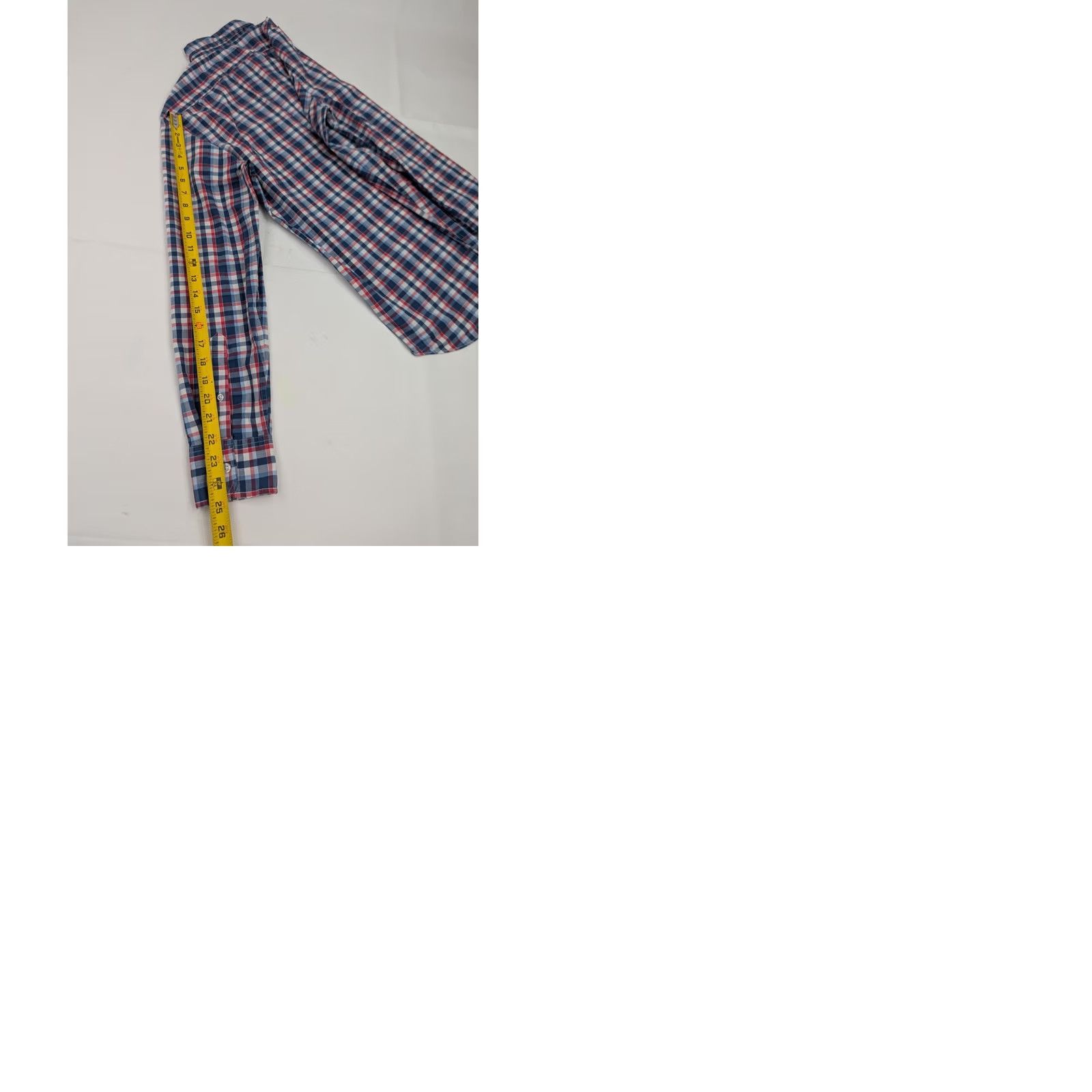 J.Crew J.CREW Shirt Mens M Blue Red Check Slim Untucked Button Down Preppy Flex Washed Size US M / EU 48-50 / 2 - 9 Thumbnail